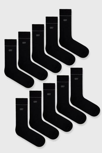 Ponožky CR7 Cristiano Ronaldo (10-pack) černá barva