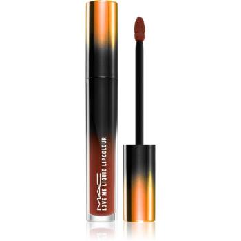 MAC Cosmetics Love Me Liquid Lipcolour krémová rtěnka se saténovým finišem odstín Gift To The Gods 3,1 ml