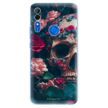 Odolné silikonové pouzdro iSaprio - Skull in Roses - Huawei P Smart Z