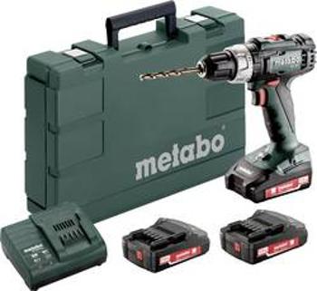 Aku vrtací šroubovák Metabo BS 18 L Set 602321540, 18 V, 2 Ah, Li-Ion akumulátor