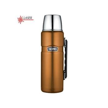 Thermos Style Termoska na nápoje s madlem - měděná 1,2 l