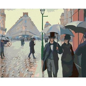 Malování podle čísel - Paris street; Rainy day (Gustave Caillebotte) (HRAbz33456nad)