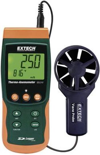 Anemometr Extech SDL310 0.4 do 25 m/s Kalibrováno dle ISO