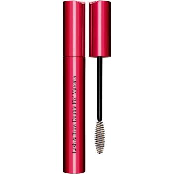 Clarins Lash and Brow Double Fix' Mascara voděodolná řasenka pro prodloužení, natočení a objem na řasy a obočí 8 ml