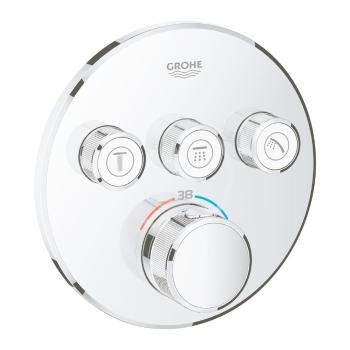 GROHE Grohtherm SmartControl Termostatická sprchová podomítková baterie, 3 ventily, chrom 29121000