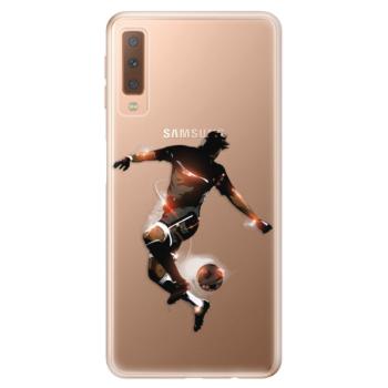 Odolné silikonové pouzdro iSaprio - Fotball 01 - Samsung Galaxy A7 (2018)