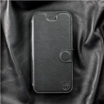 Kožené flip pouzdro Samsung Galaxy A72 - Černé - Black Leather (5903516639014)