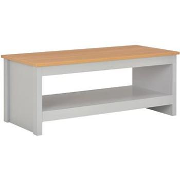 Konferenční stolek šedý 105x47x42 cm (283737)