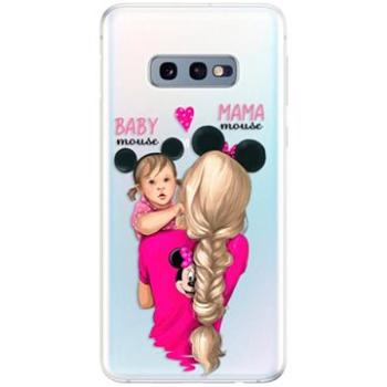 iSaprio Mama Mouse Blond and Girl pro Samsung Galaxy S10e (mmblogirl-TPU-gS10e)