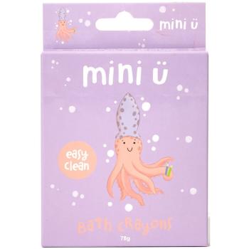 Mini-U Bath Crayons barevné tužky do koupele 6 ks