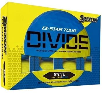 Srixon Q-Star Tour Divide 2 Yellow Blue Golfové míčky