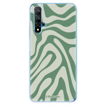 Odolné silikonové pouzdro iSaprio - Zebra Green - Huawei Nova 5T