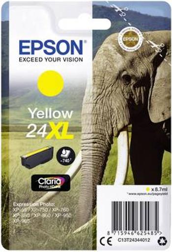 Epson Ink T2434, 24XL originál žlutá C13T24344012