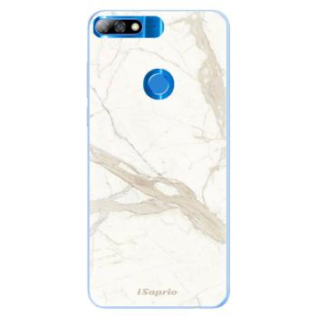 Silikonové pouzdro iSaprio - Marble 12 - Huawei Y7 Prime 2018