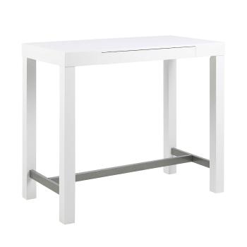 Barový stůl Angela − bílá – 2. jakost