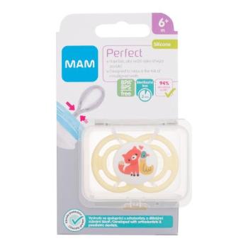 MAM Perfect Silicone Pacifier 6m+ Fox 1 ks dudlík pro děti