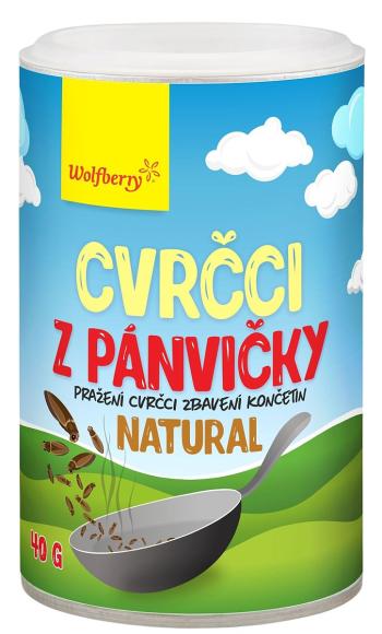 Wolfberry Cvrčci z pánvičky - natural 40 g