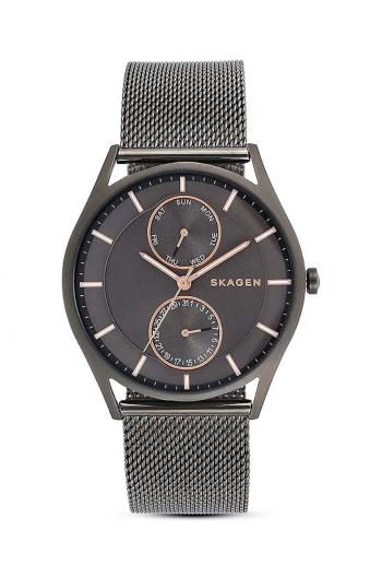 Hodinky Skagen šedá barva, SKW6180