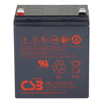 Záložní akumulátor CSB HRL1225W F2 FR 12V, 5,9Ah, 130A