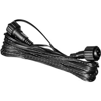 EMOS Prodlužovací kabel pro spojovací řetězy Standard černý, 10 m, venkovní i vnitřní (D1ZB01)