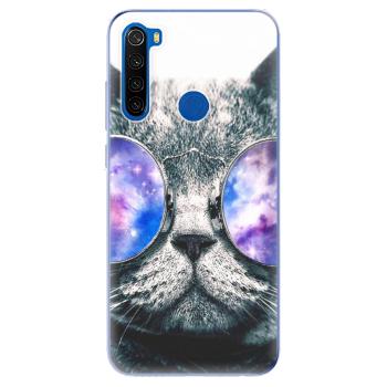 Odolné silikonové pouzdro iSaprio - Galaxy Cat - Xiaomi Redmi Note 8T