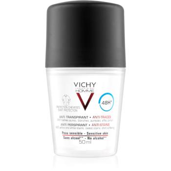 Vichy Homme Deodorant antiperspirant proti bílým a žlutým skvrnám 48h 50 ml