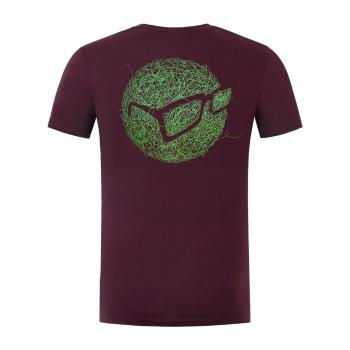 Korda Triko Birdsnest Tee Burgundy