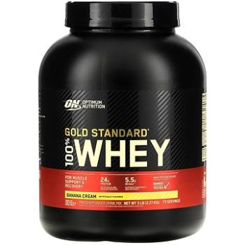 Optimum Nutrition Protein 100% Whey Gold Standard 2267 g, banán (5060469989082)