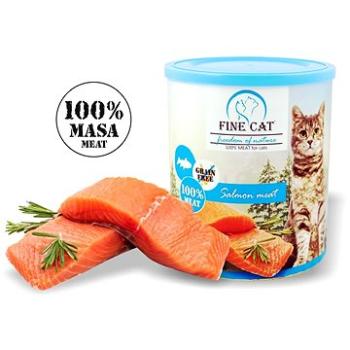 FINE CAT FoN konzerva pro kočky LOSOS 100% MASA 800g (8595657304257)