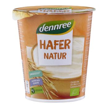 Hafer natur ovesná alternativa jogurtu 400 g BIO DENNREE