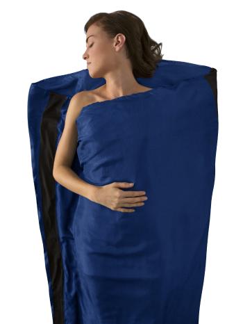vložka do spacáku SEA TO SUMMIT Silk Stretch Liner - Mummy velikost: OS (UNI), barva: modrá