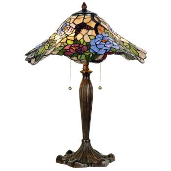 Stolní lampa Tiffany - Ø 46*60 cm 2x E27 5LL-5276