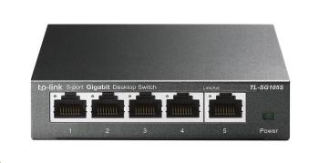 TP-Link switch TL-SG105S (5xGbE, fanless)