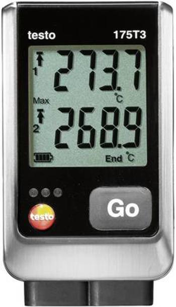 Teplotní datalogger testo 175 T3,-50 až +400 °C Typ T, -50 až +1000 °C Typ K