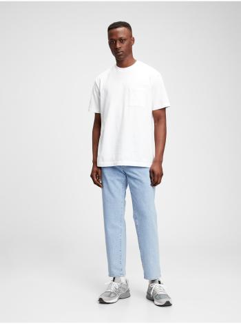 Modré pánské džíny straight jeans with GapFlex