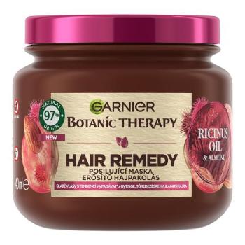 Garnier Botanic Therapy Ricinus Oil & Almond Hair Remedy 340 ml maska na vlasy pro ženy na lámavé vlasy; na oslabené vlasy; proti vypadávání vlasů