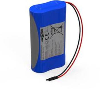 Akupack Li-Ion akumulátor 2 18650 s kabelem Ansmann 2447-3030-03, 2600 mAh, 7.4 V