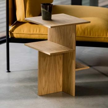 Dřevěný noční stolek Atik