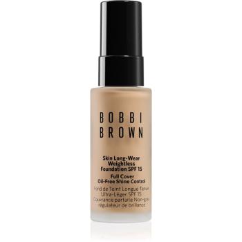 Bobbi Brown Mini Skin Long-Wear Weightless Foundation dlouhotrvající make-up SPF 15 odstín Warm Sand 13 ml