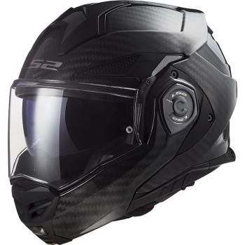 Výklopná moto přilba LS2 FF901 Advant X Solid Carbon P/J  3XL (65-66)