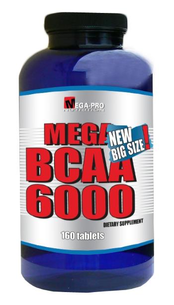 Mega Pro Nutrition Mega BCAA 6000, 160 tablet