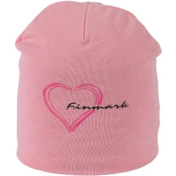 Finmark CHILDREN’S HAT Zimní čepice, růžová, velikost UNI