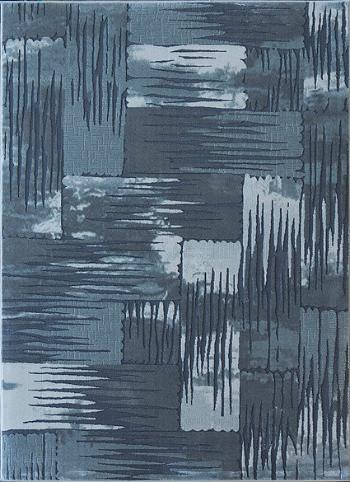 Berfin Dywany Kusový koberec Zara 6115 Grey - 140x190 cm Modrá