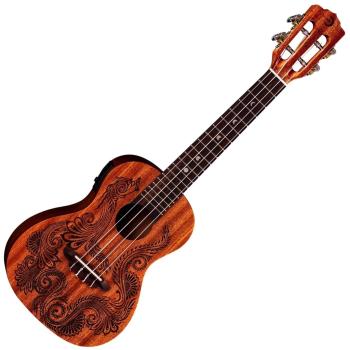 Luna Henna Dragon Mahogany Koncertní ukulele