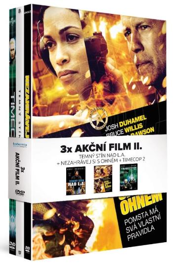 Akční film II kolekce: Nezahrávej si s ohněm / Temný stín nad LA / Timecop 2 - kolekce (4 DVD)