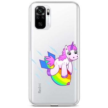 TopQ Xiaomi Redmi Note 10 silikon Flying Unicorn 59055 (Sun-59055)