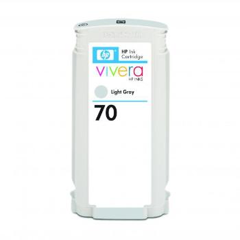 HP C9390A - originální cartridge HP 70, světle azurová, 130ml