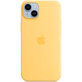 Apple iPhone 14 Plus Silikonový kryt s MagSafe slunečně žlutý (MPTD3ZM/A)