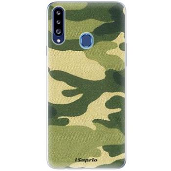 iSaprio Green Camuflage 01 pro Samsung Galaxy A20s (greencam01-TPU3_A20s)