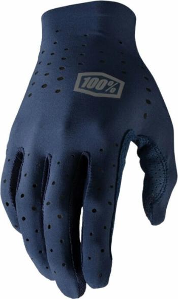 100% Sling Bike Gloves Navy S Cyklistické rukavice